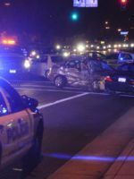 Police respond to accident at a Citrus Heights intersection. Photo credit: Luke Otterstad