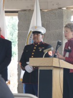 Roberta MacGlashan on Veterans Day. Photo credit: Luke Otterstad
