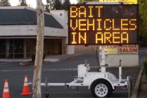 Bait vehicles, Citrus Heights
