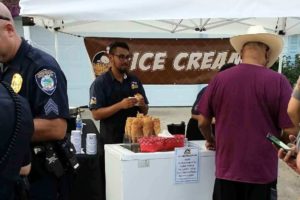Rich's Ice Cream, Citrus Heights, National Night Out