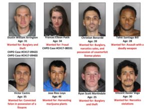 Most wanted, suspects, citrus heights