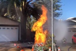 Citrus Heights gas line break