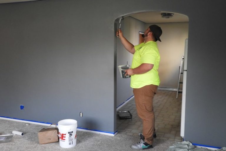 Painter, house flip