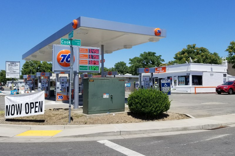 Gas station