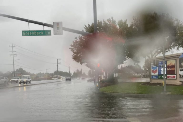 roadway flooded