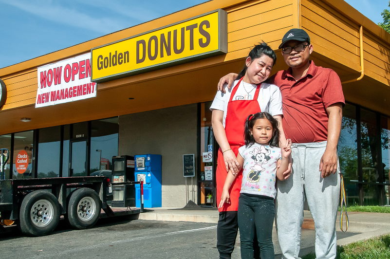 Golden Donuts