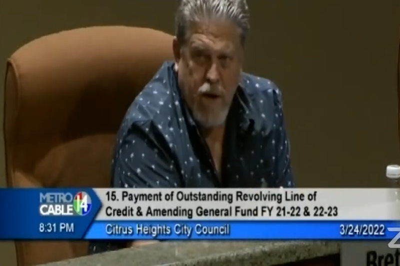 Councilman Bret Daniels comments during a March 24 council meeting.