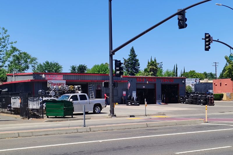 S-&-S Tires, 7441 Auburn Blvd. in Citrus Heights.