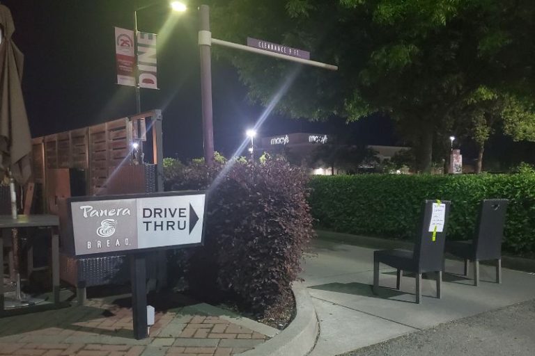 Panera Bread Drive Thru Closed
