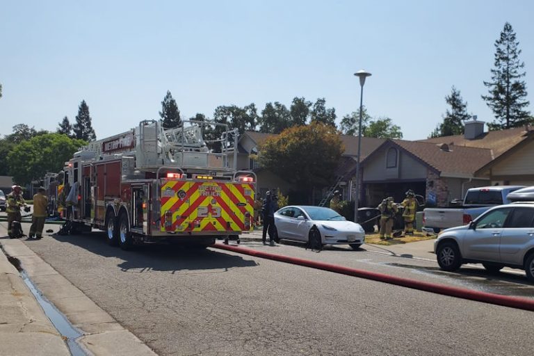 Sacramento Metro Fire Engine