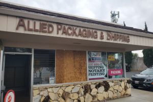 Allied Packaging and Shipping vandalized 2024