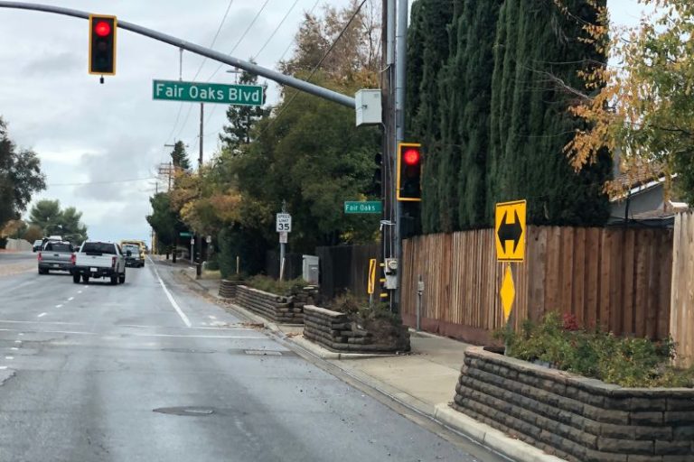 intersection of Fair Oaks Blvd. and Old Auburn Rd.