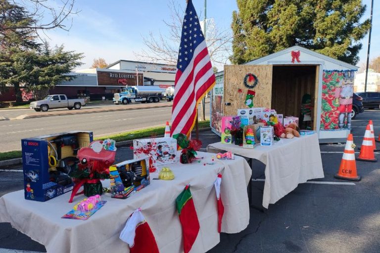 Toys for the Troops' Kids is looking for donations and is located at Sunrise Blvd. and Greenback Ln. in the Citrus Town Center parking lot. // SB Williams