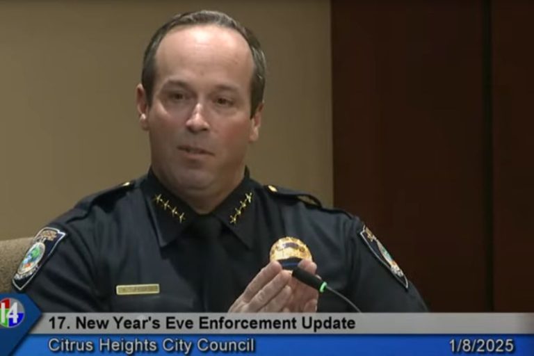 Citrus Heights Police Chief Alex Turcotte