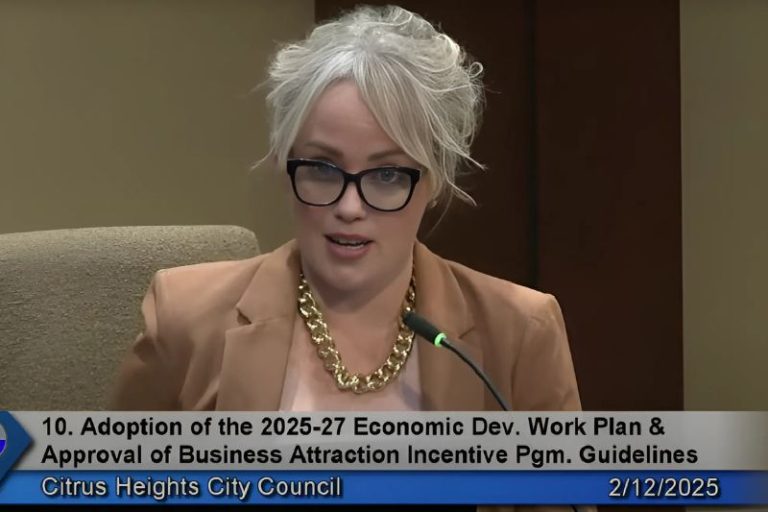 Economic Development and Community Engagement Director Meghan Huber unveiled an Economic Development Work Plan for the city on Wednesday, Feb. 12, 2025. // SB Williams