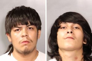 Two suspects, 19-year-old Alejandro Roque Jr. (left) and 18-year-old Moses Leyva. (right), were arrested Sunday on suspicion of stabbing two victims in Citrus Heights. // Citrus Heights Police Department.