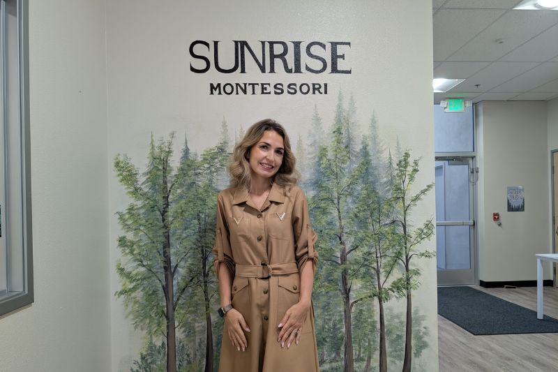 immigrant and entrepreneur Natalia Boyko recently opened a preschool in Citrus Heights called Sunrise Montessori. // SB Williams