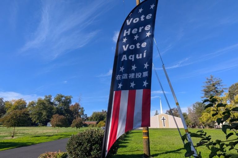 Vote Here Sign. Special Election Day, 11-4-25